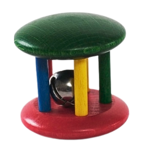 Rullskallra med bjällra