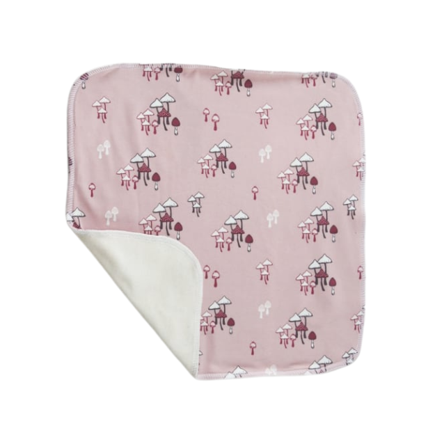 Snuttefilt Svampar Rosa - By Lelou