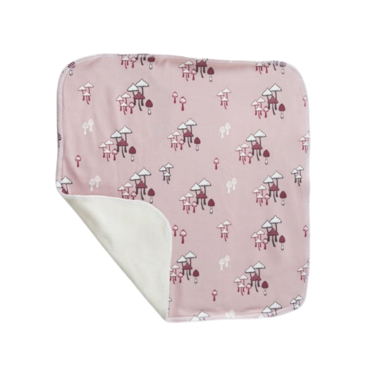 Snuttefilt Svampar Rosa - By Lelou