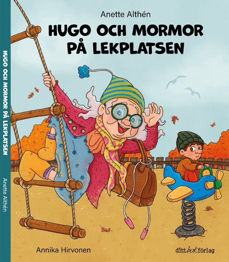 Hugo och Mormor på Lekplatsen - Bok 2-6 år