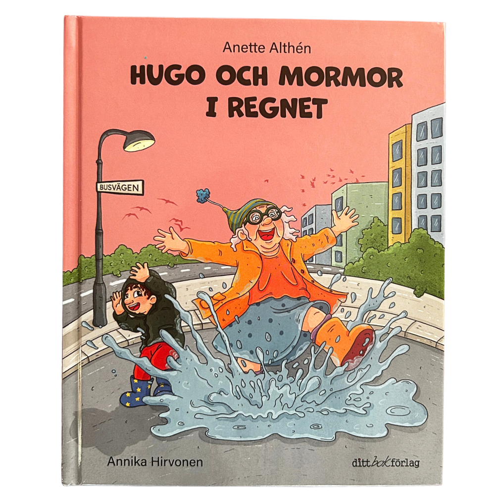 Hugo och Mormor i regnet - Bok 2-6 år