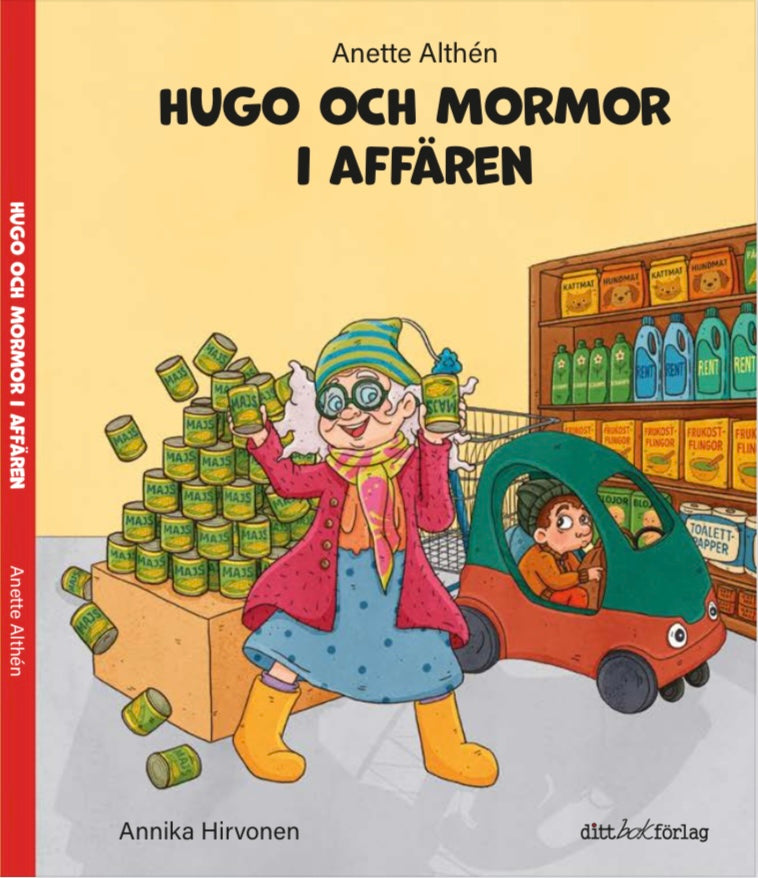 Hugo and Grandma at the Store - Book for ages 3-6