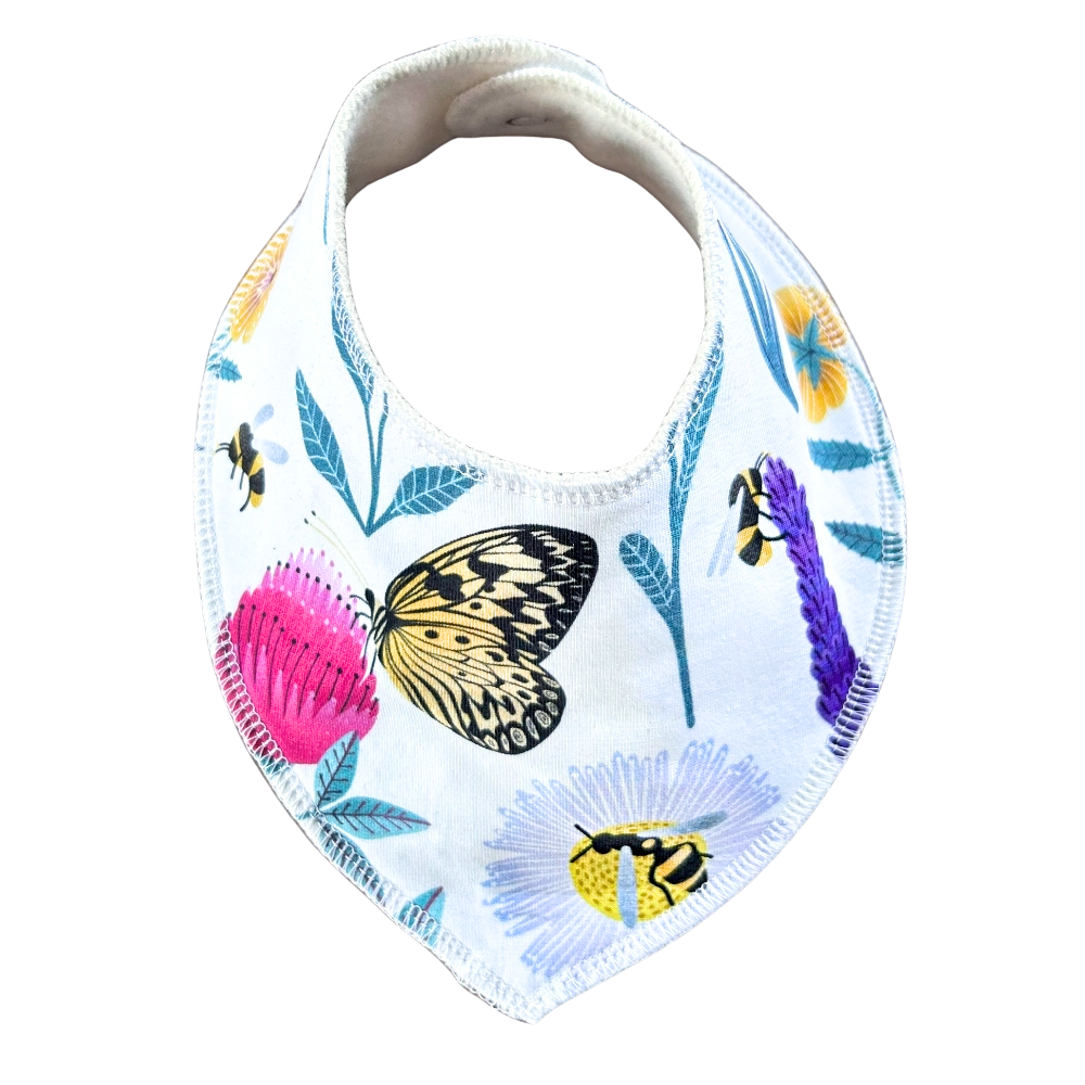 Bandana Bib - Organic Cotton - The Meadow