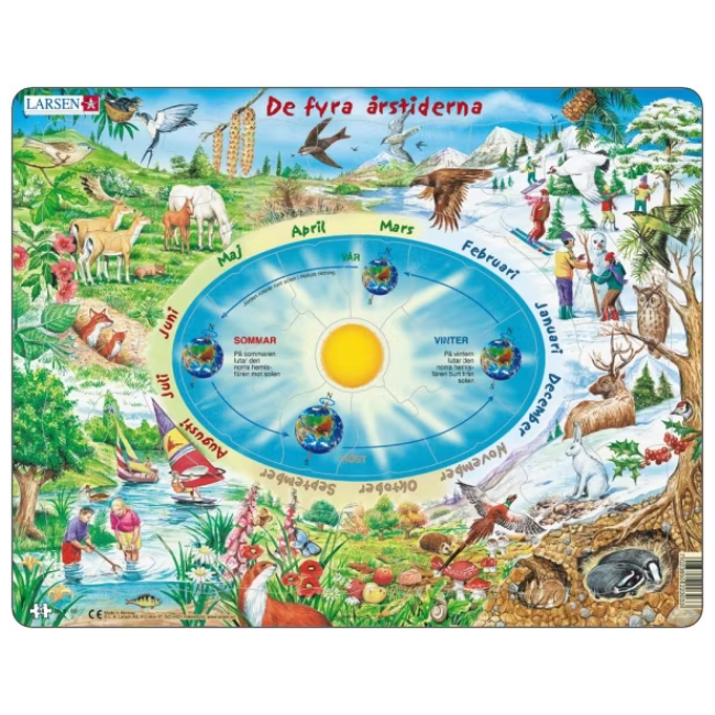 Pussel De Fyra Årstiderna 44 bitar