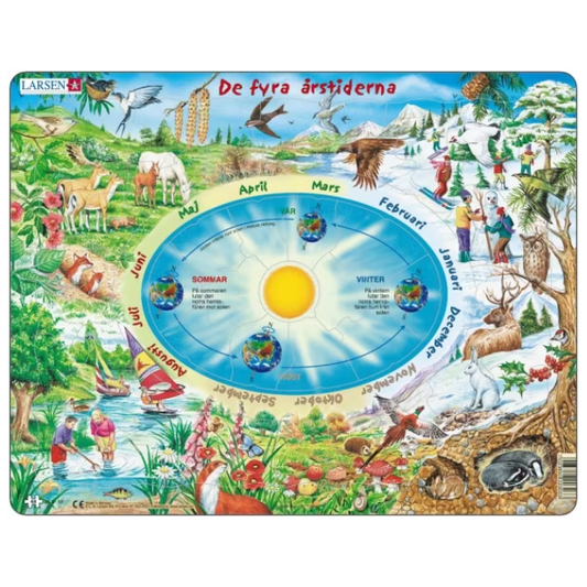 Pussel De Fyra Årstiderna 44 bitar