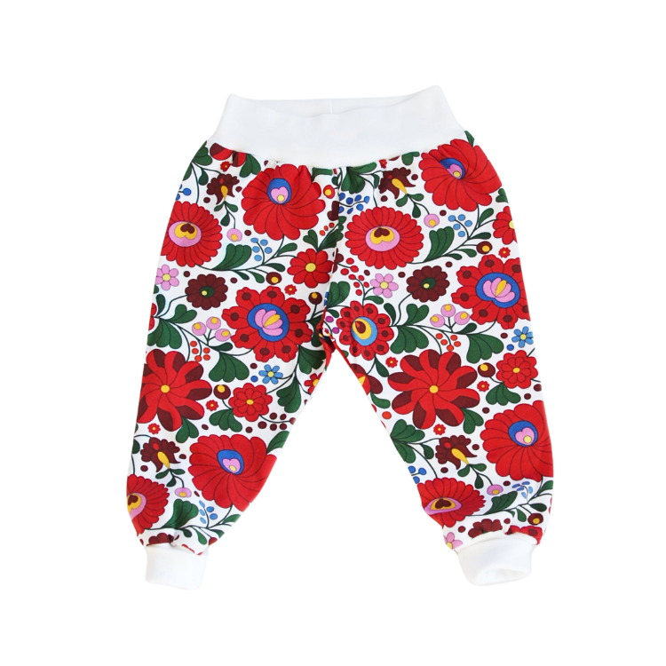 Barnbyxor med Allmogemönster  - By Lelou
