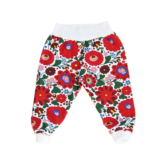 Barnbyxor med Allmogemönster  - By Lelou