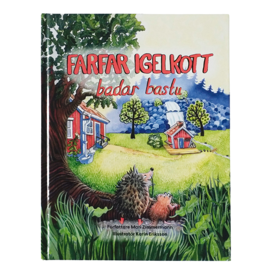 Farfar Igelkott Badar Bastu