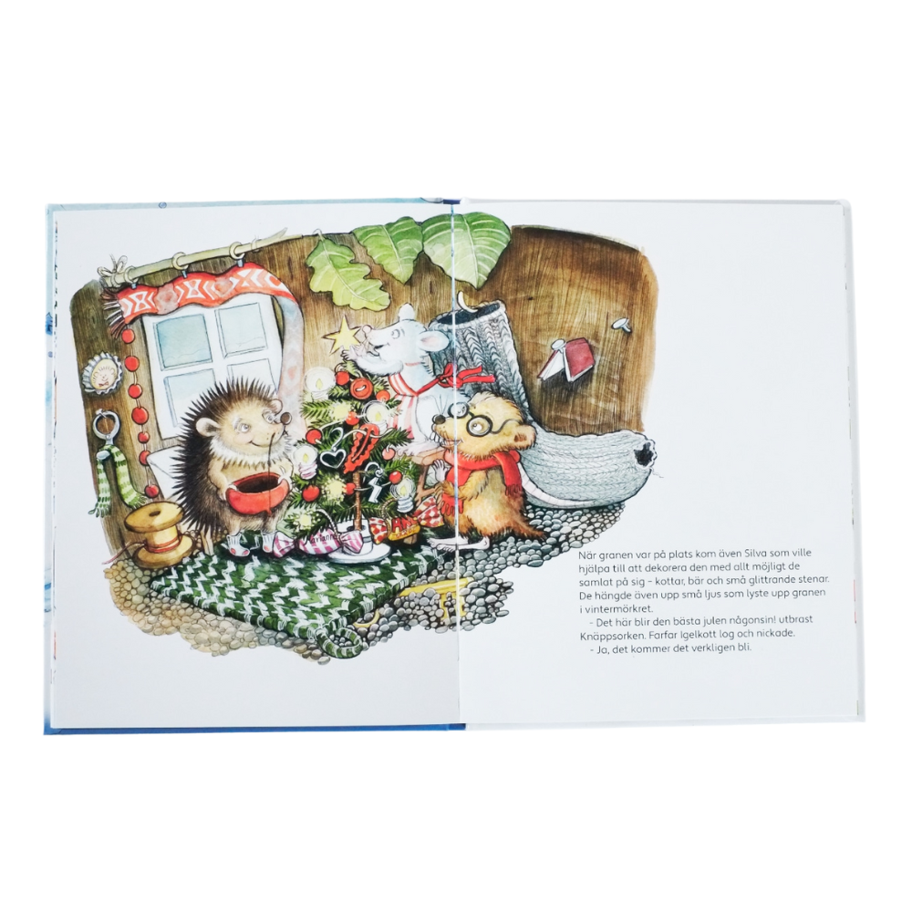 Farfar Igelkott Firar Jul