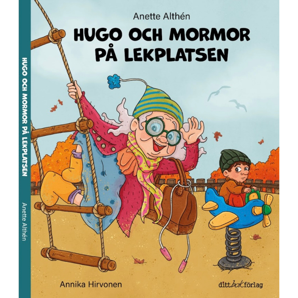 Hugo och Mormor på Lekplatsen - Bok 2-6 år