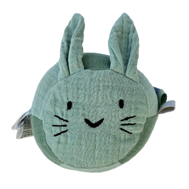 Mjuk Bollskallra Kanin Grön