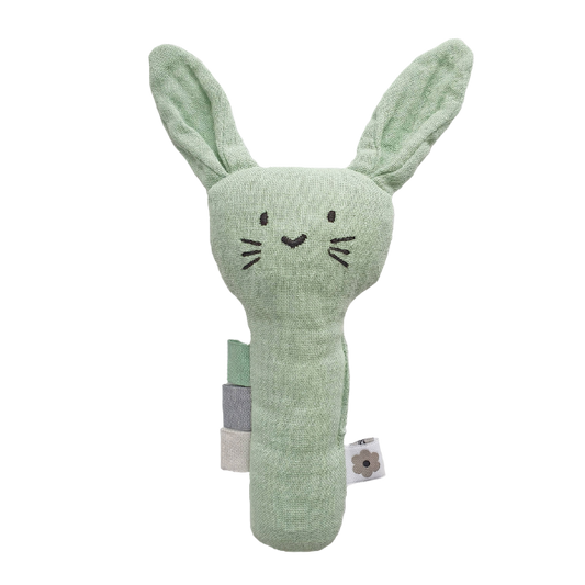 Mjuk Skallra Kanin Cameo Green